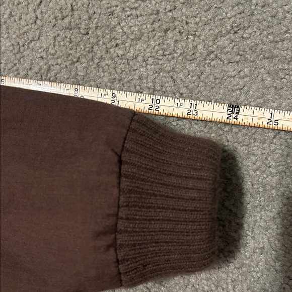 Boys Quicksilver thick lined coat. Dark brown - Picture 10 of 14